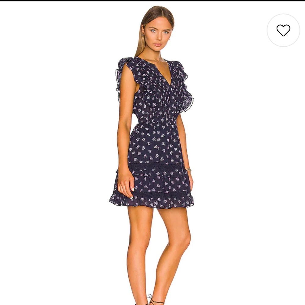 Steve Madden Floral Next Door Dress in Oilslick - Picture 3 of 9